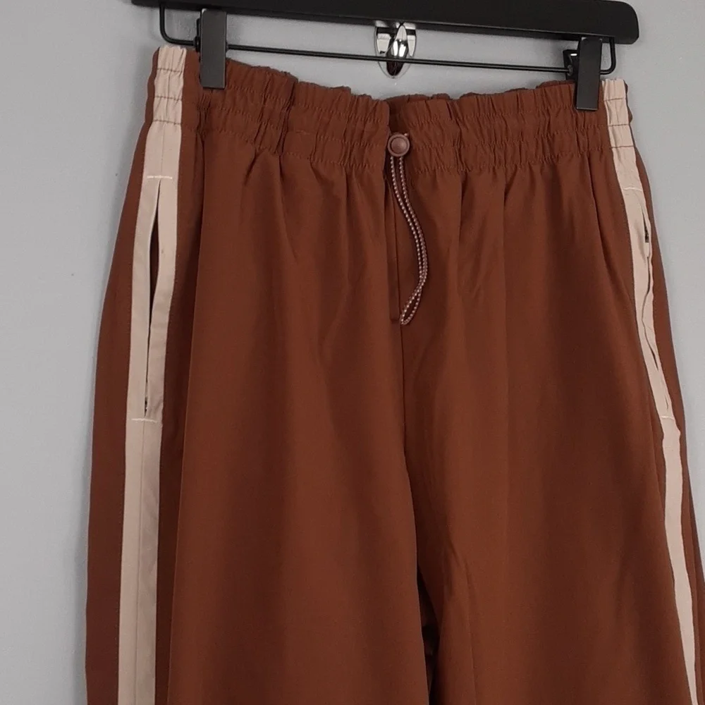Avalanche Unisex Tik Tok Famous Side Striped Brown Pants